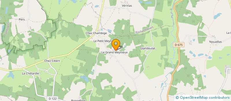 localisation de l'entreprise LA GALERIE M à VAYRES