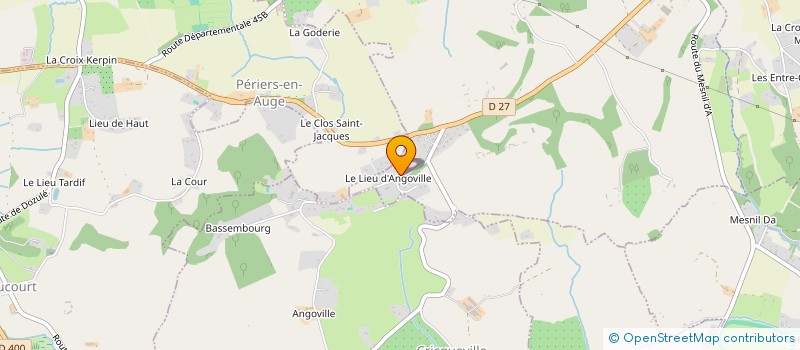 localisation de l'entreprise LA GALETTE EN VADROUILLE  GRANGUES