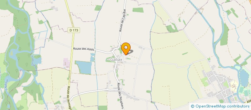 localisation de l'entreprise LA GALIAXOISE  GALIAX