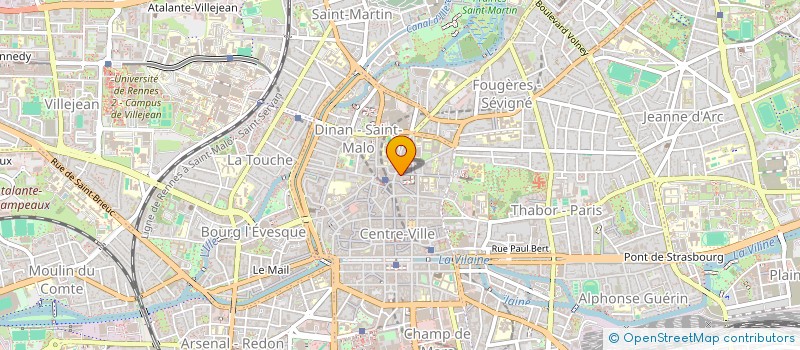 localisation de l'entreprise LA GALICE à RENNES