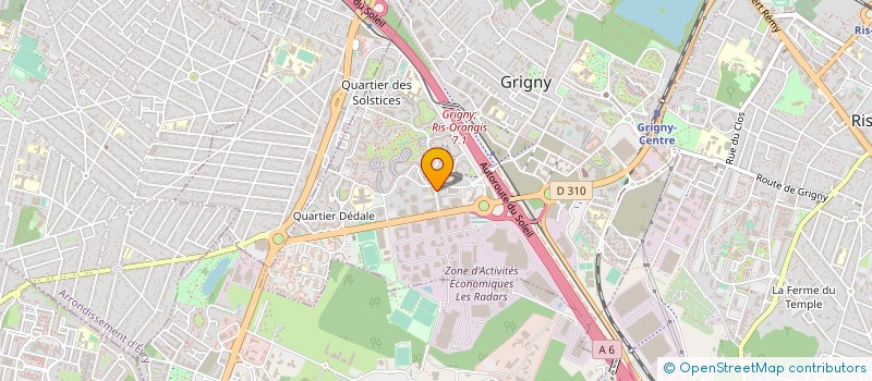 localisation de l'entreprise LA GALICIENNE DE BATIMENT à GRIGNY