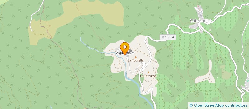 localisation de l'entreprise LA GALINE  LAURENS