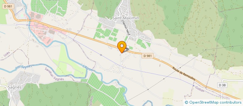 localisation de l'entreprise LA GALINETTE  SAINT-MAXIMIN