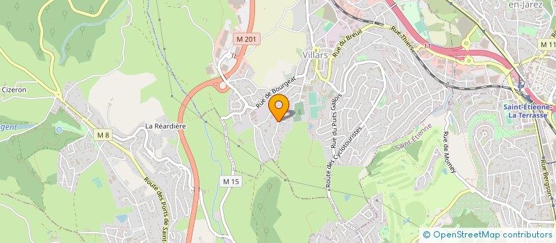 localisation de l'entreprise LA GALISE à VILLARS