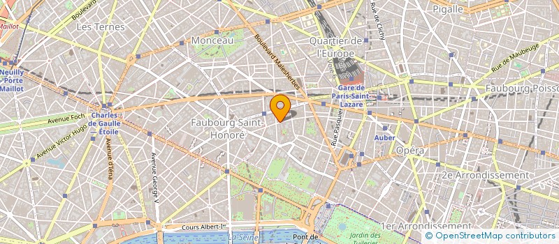 localisation de l'entreprise LA GALOCHE DU CANTAL à PARIS