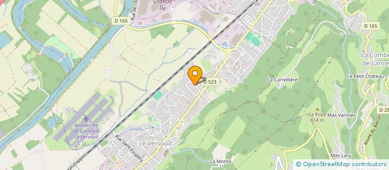 localisation de l'entreprise LA GALOCHERE  LE VERSOUD