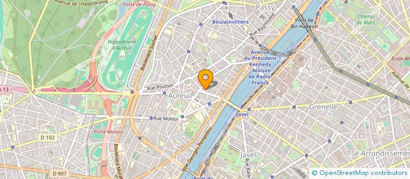 localisation de l'entreprise LA GAMBAS à PARIS