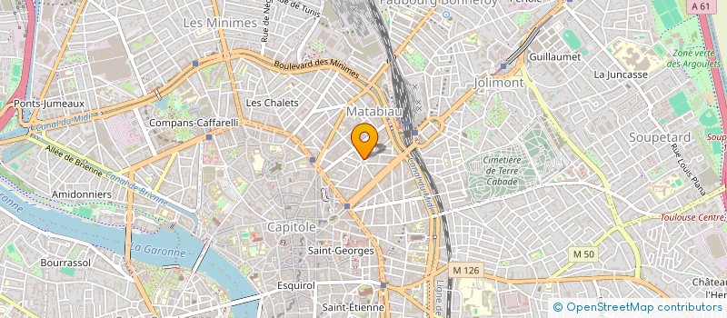 localisation de l'entreprise LA GAMELLE DE MORILLE à TOULOUSE