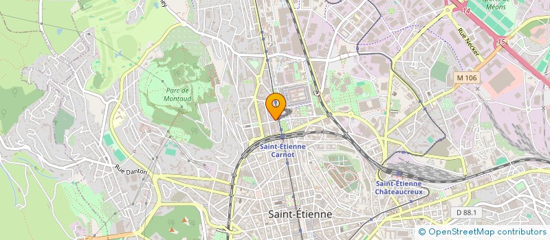 localisation de l'entreprise LA GANDOLE GOURMANDE  SAINT-ETIENNE