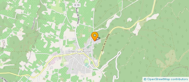 localisation de l'entreprise LA GARANCE  BLAUVAC