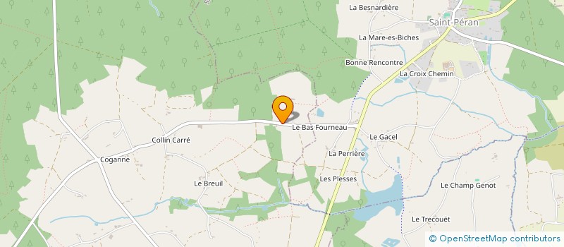 localisation de l'entreprise LA GARANTIE ASSOCIATION POUR LE BIJOU  PAIMPONT