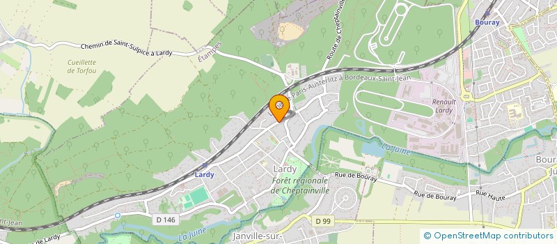 localisation de l'entreprise LA GARANTIE DU PROFESSIONNEL à LARDY