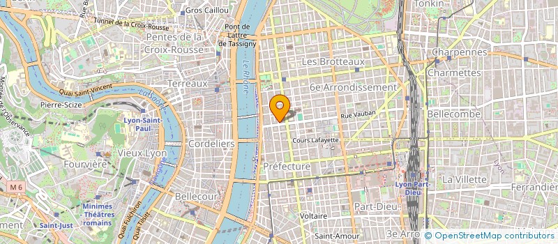 localisation de l'entreprise LA GARANTIE MEDICALE HOSPITALIERE  LYON