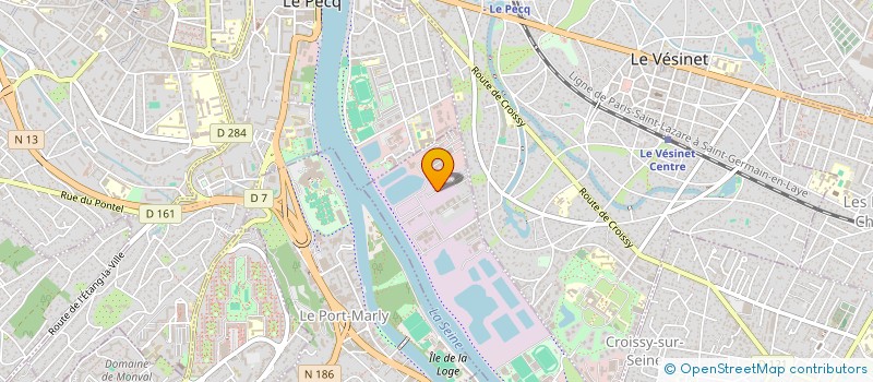 localisation de l'entreprise LA GARDE  CROISSY-SUR-SEINE