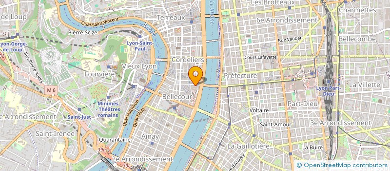 localisation de l'entreprise LA GARDE  LYON