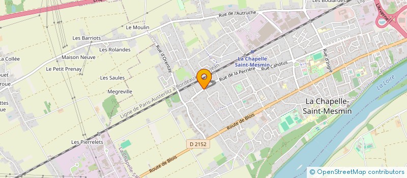 localisation de l'entreprise LA GARDE DE NUIT à LA CHAPELLE-SAINT-MESMIN