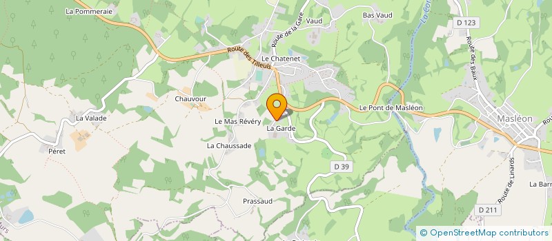 localisation de l'entreprise LA GARDE SOLEIL à EYBOULEUF