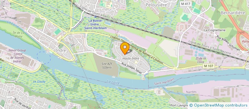 localisation de l'entreprise LA GARDIOLE  INDRE