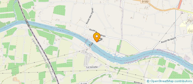 localisation de l'entreprise LA GARE DU TRAM  GRANGES-LES-BEAUMONT