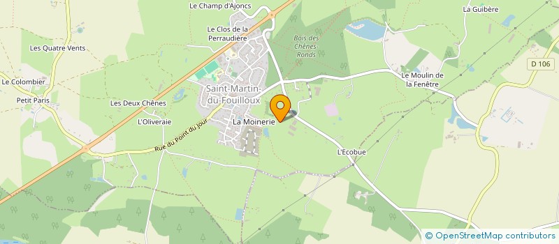 localisation de l'entreprise LA GARE SAINT GEORGES SUR LOIRE  SAINT-GEORGES-SUR-LOIRE