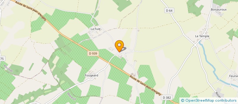 localisation de l'entreprise LA GARENNE à ROUILLAC