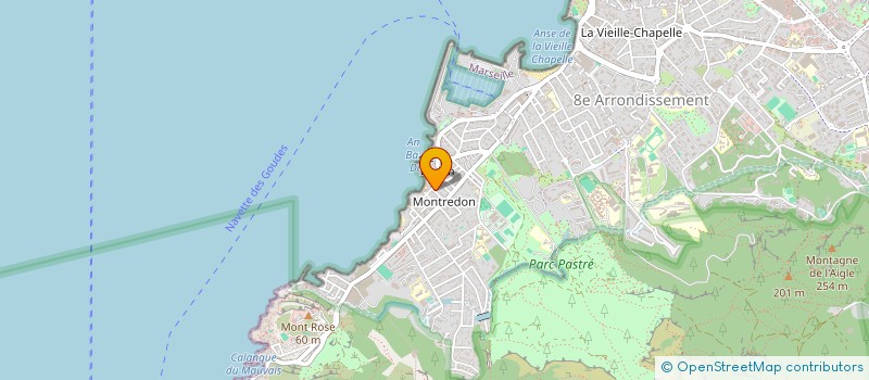 localisation de l'entreprise LA GARENNE ROUSSILLON à MARSEILLE