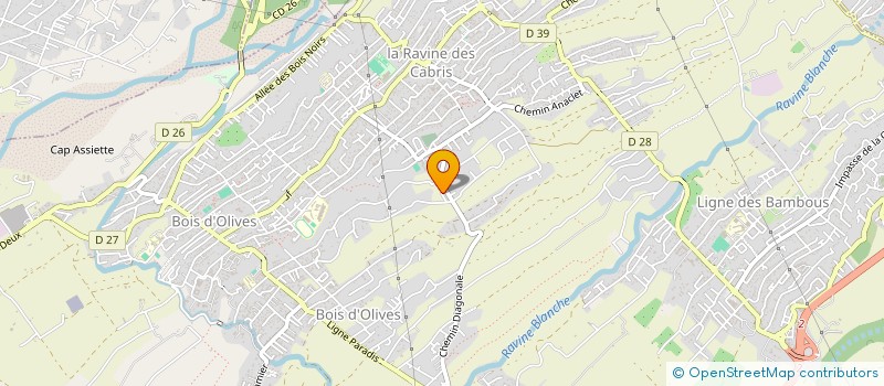 localisation de l'entreprise LA GARGOTTE  SAINT-PIERRE