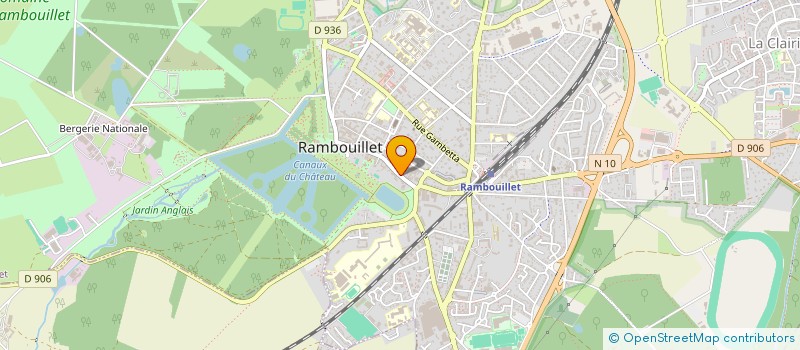 localisation de l'entreprise LA GARIGUETTE à RAMBOUILLET