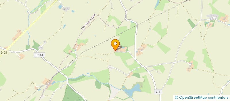 localisation de l'entreprise LA GARNIERE à SAINT-PAUL-DU-BOIS