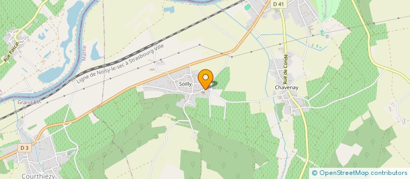 localisation de l'entreprise LA GARONNE  MAREUIL-LE-PORT