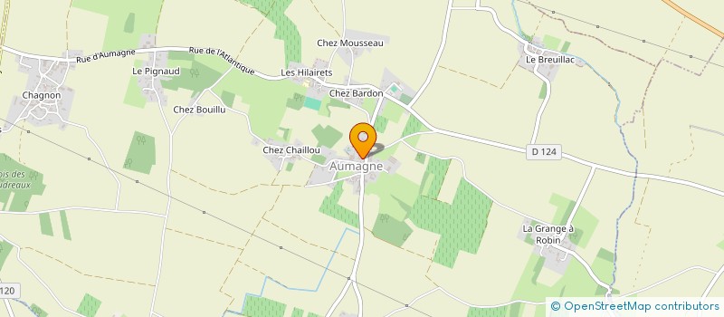 localisation de l'entreprise LA GARONNERIE  AUMAGNE