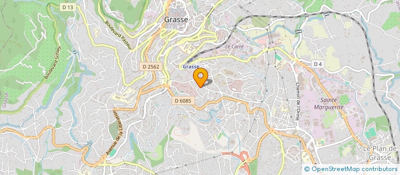 localisation de l'entreprise LA GARRIGUE  GRASSE