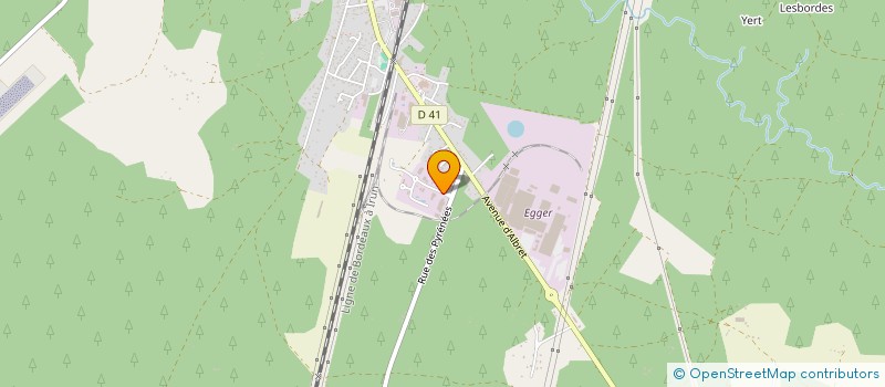 localisation de l'entreprise LA GASCONNE D'IMMOBILIER  RION-DES-LANDES