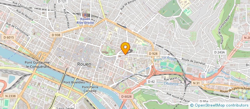 localisation de l'entreprise LA GASTRONOMIE EXOTIQUE à ROUEN