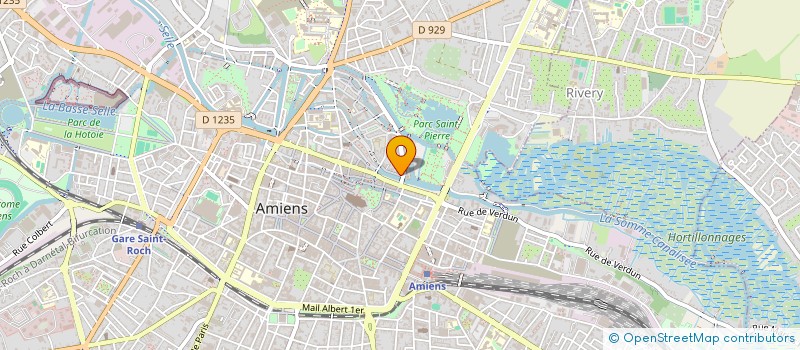 localisation de l'entreprise LA GASTROTHEQUE à AMIENS