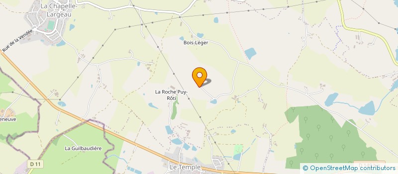 localisation de l'entreprise LA GAUBERDIERE  MAULEON