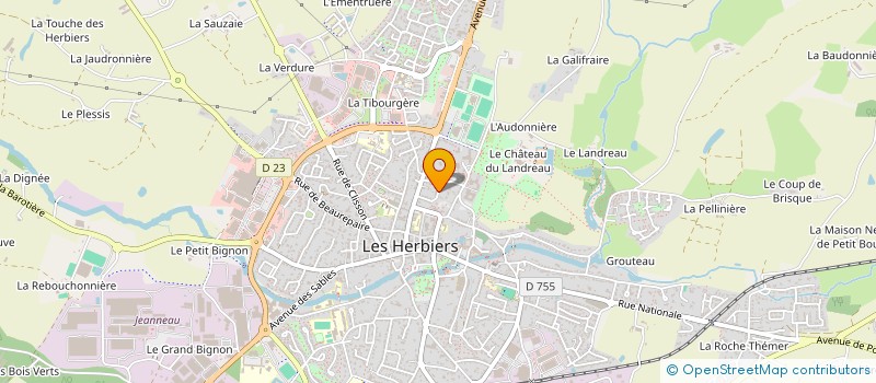 localisation de l'entreprise LA GAUCAIL à LES HERBIERS