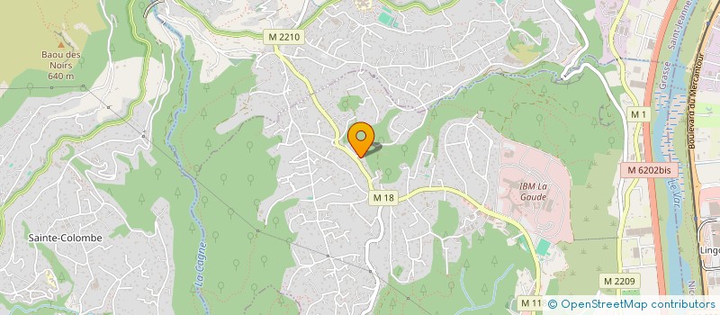 localisation de l'entreprise LA GAUDE CONCEPT-TECHNOLOGIE  LA GAUDE