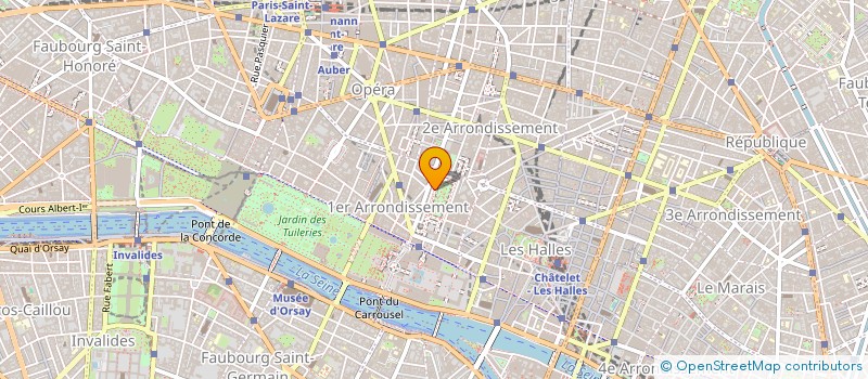 localisation de l'entreprise LA GAUDRIOLE à PARIS