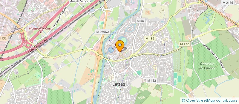 localisation de l'entreprise LA GAUFFINERIE à LATTES