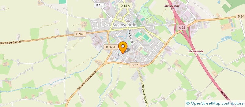 localisation de l'entreprise LA GAUFRE DES MONTS à TERDEGHEM