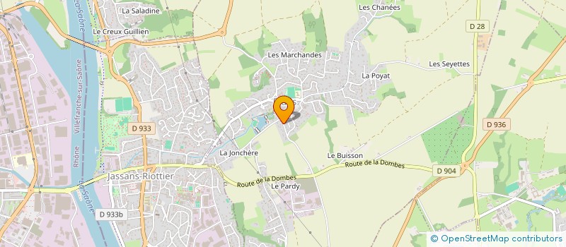localisation de l'entreprise LA GAULE EN VERNES à FRANS