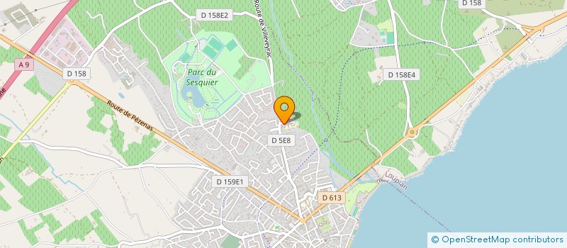 localisation de l'entreprise LA GAULE MEZOISE à MEZE
