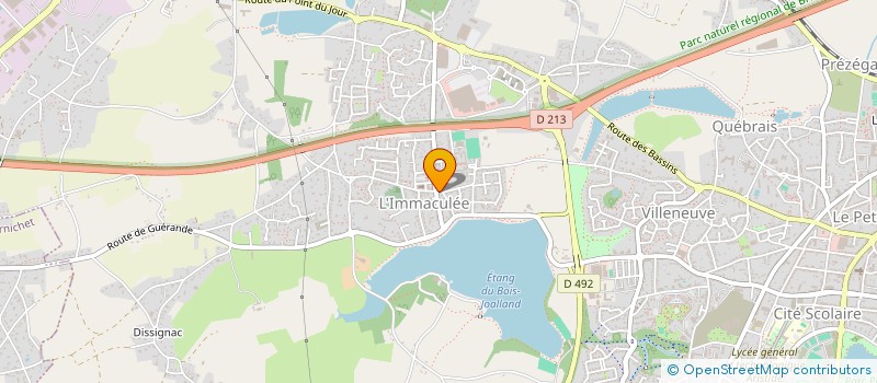 localisation de l'entreprise LA GAULE NAZAIRIENNE  SAINT-NAZAIRE