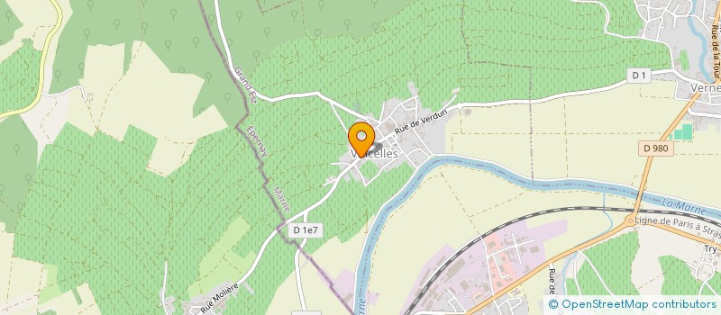 localisation de l'entreprise LA GAUTHIERE  VINCELLES