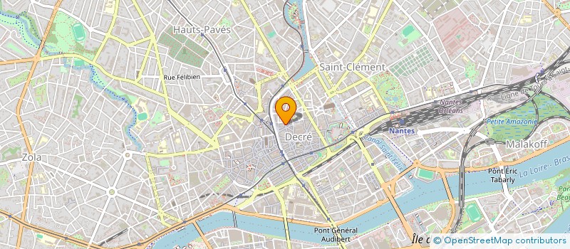 localisation de l'entreprise LA GAZELLE à NANTES