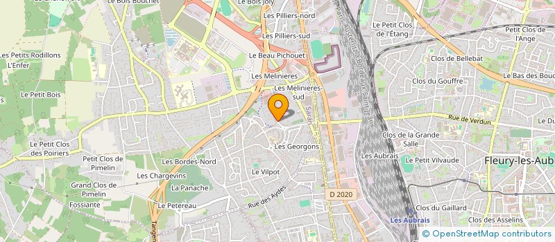 localisation de l'entreprise LA GAZETTE à SARAN
