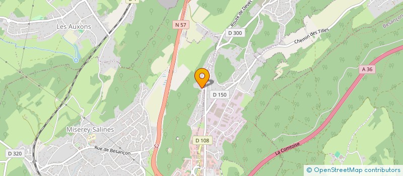 localisation de l'entreprise LA GD  CHEMAUDIN ET VAUX