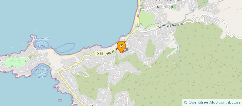 localisation de l'entreprise LA GELAT  GROSSETO-PRUGNA