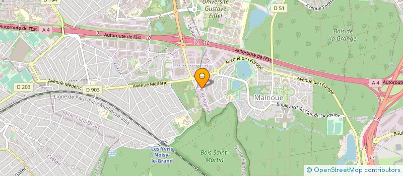 localisation de l'entreprise LA GELATERIA  EMERAINVILLE